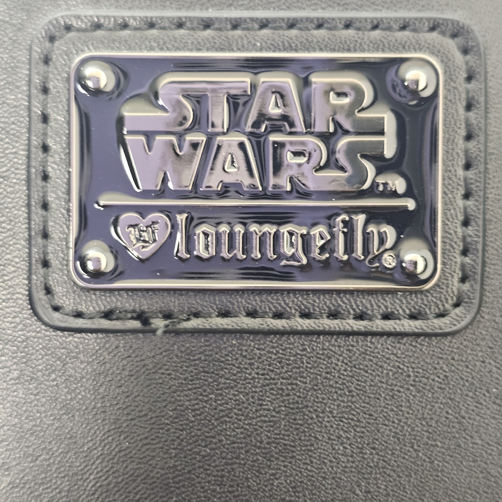 National Star Wars Day Loungefly Deathtrooper Satchel Purse And Wallet Set NWOT - Picture 13 of 16